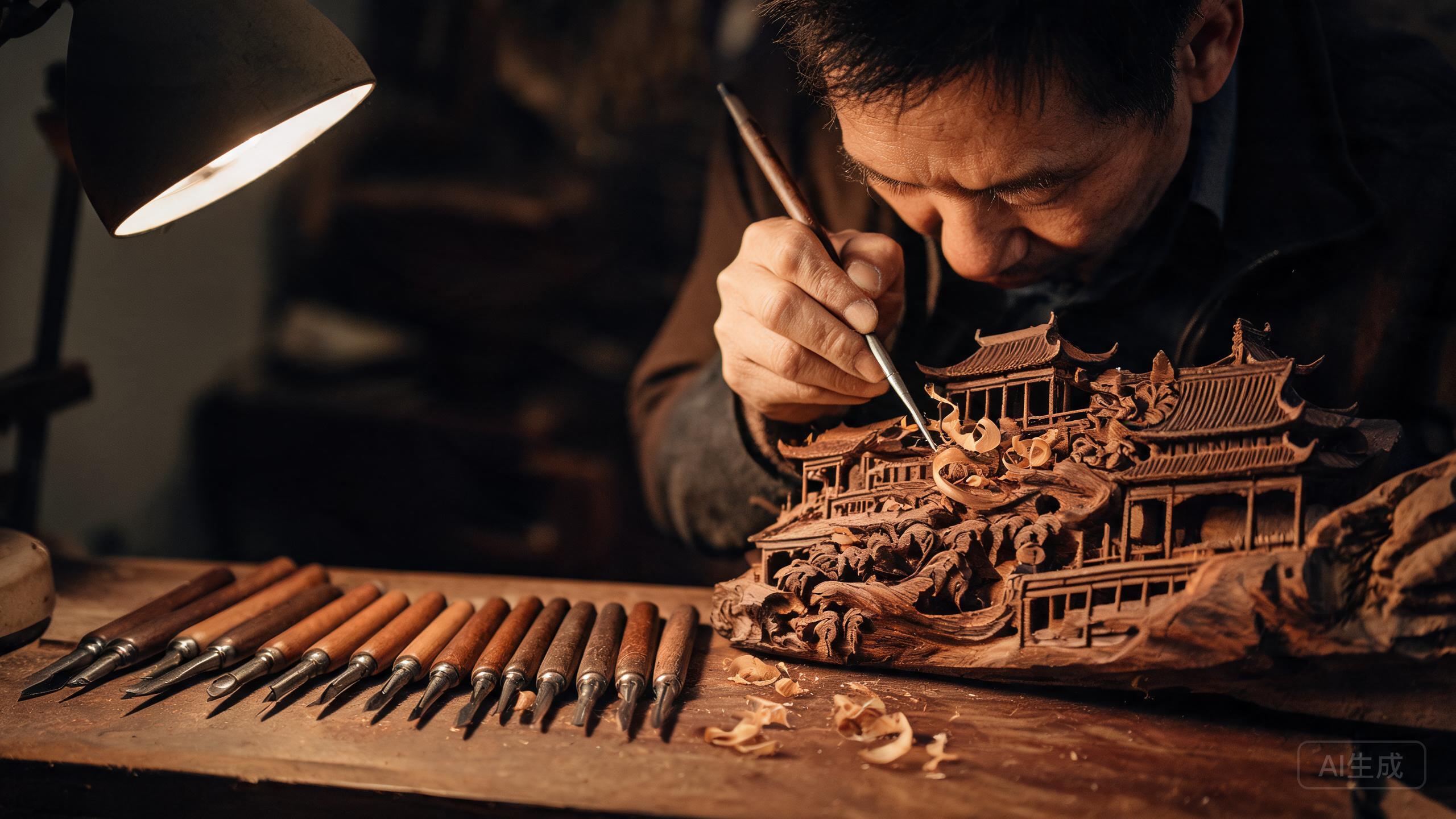 雕刻细工